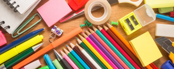 Fournitures scolaires à petits prix