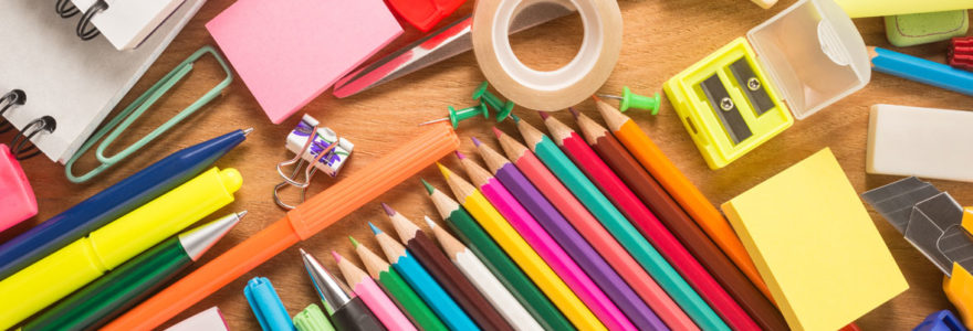 Fournitures scolaires à petits prix